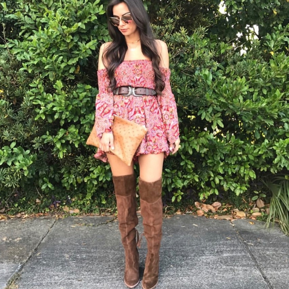 Umgee Printed Romper